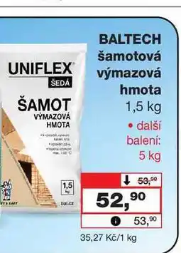 Barvy a laky drogerie BALTECH šamotová výmazová hmota nabídka