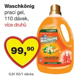 Barvy a laky drogerie Waschkönig prací gel nabídka