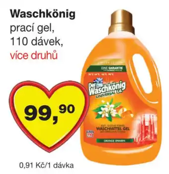 Waschkönig prací gel