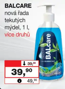 Barvy a laky drogerie Balcare tekuté mýdlo nabídka