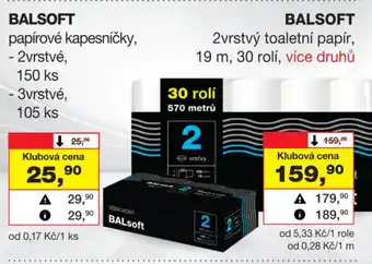 Balsoft papírové kapesníčky