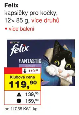 Barvy a laky drogerie Felix kapsičky pro kočky nabídka