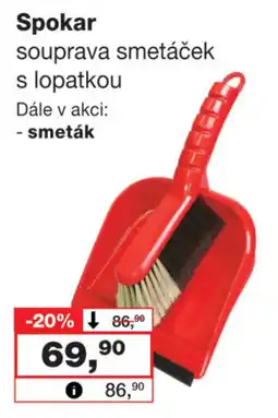 Barvy a laky drogerie Spokar souprava smetáček s lopatkou nabídka