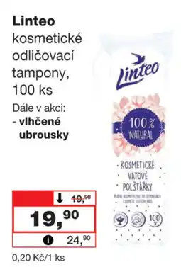 Barvy a laky drogerie Linteo kosmetické odličovací tampony nabídka