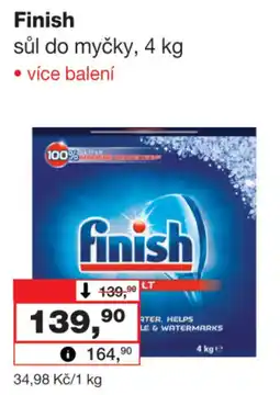 Barvy a laky drogerie Finish sůl do myčky nabídka