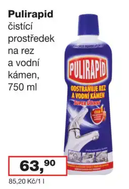 Barvy a laky drogerie Pulirapid čistící prostředek na rez a vodní kámen nabídka