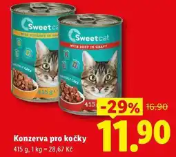 Lidl Konzerva pro kočky nabídka