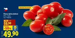 Lidl Cherry rajčata datlová, 500 g - balení nabídka
