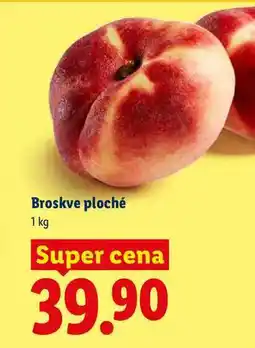 Lidl Broskve ploché nabídka