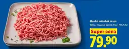 Lidl Hovězí mělněné maso nabídka