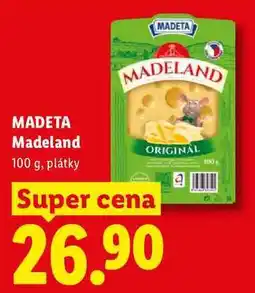 Lidl MADETA Madeland 100 g, plátky nabídka