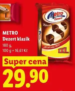 Lidl METRO Dezert klasik nabídka