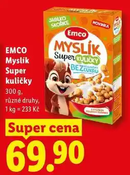Lidl EMCO Myslík Super kuličky nabídka