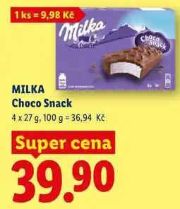 Lidl MILKA Choco Snack nabídka