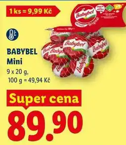 Lidl BABYBEL Mini nabídka