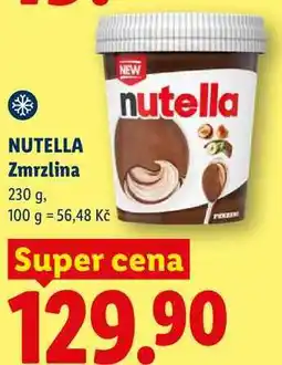 Lidl NUTELLA Zmrzlina nabídka