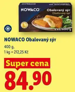 Lidl NOWACO Obalovaný sýr nabídka
