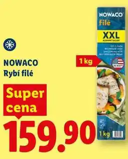 Lidl NOWACO Rybí filé nabídka