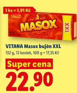 Lidl VITANA Masox bujón XXL, 132 g, 12 kostek nabídka