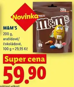 Lidl M&M'S nabídka