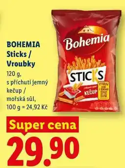 Lidl BOHEMIA Sticks/ Vroubky nabídka