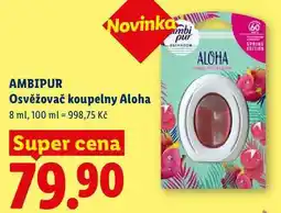 Lidl AMBIPUR Osvěžovač koupelny Aloha nabídka