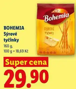 Lidl BOHEMIA Sýrové tyčinky nabídka