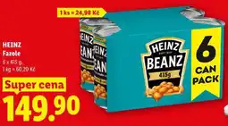 Lidl HEINZ Fazole nabídka