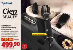 Lidl CIEN BEAUTY Rotační horkovzdušný kartáč 1 000 W nabídka