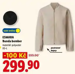 Lidl ESMARA Bunda bomber nabídka