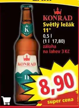 Norma KONRAD Světlý ležák 11° nabídka