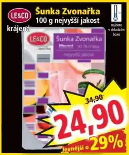 Norma Šunka Zvonařka nabídka