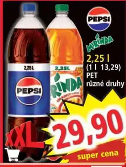 Norma Pepsi, Mirinda nabídka