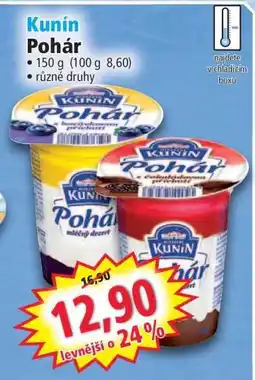 Norma Kunín Pohár nabídka