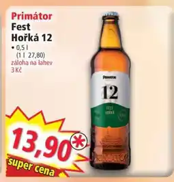 Norma Primátor Fest Hořká 12 nabídka