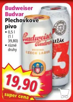 Norma Budweiser Budvar nabídka