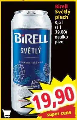 Norma BIRELL SVĚTLÝ plech nabídka