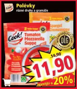 Norma Cook! Tomaten Mozzarella Suppe nabídka