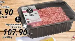 Jip Vepřové mleté 20% tuku nabídka