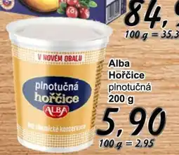 Jip ALBA Hořčice plnotučná nabídka