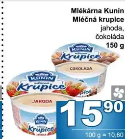 Jip Mlékárna Kunín mléčná krupice nabídka