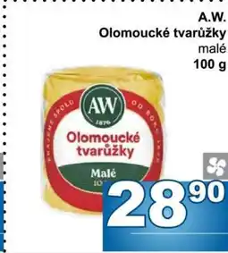 Jip A.W. Olomoucké tvarůžky nabídka
