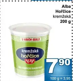 Jip ALBA HOŘČICE nabídka