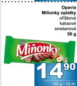 Jip OPAVIA Miňonky Oplatky nabídka