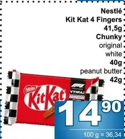 Jip Nestlé Kit Kat 4 Fingers nabídka