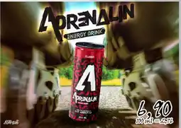 Jip ADRENALIN ENERGY DRINK nabídka