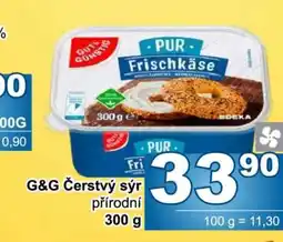 Jip G&G Čerstvý sýr přírodní nabídka