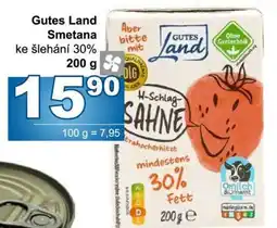 Jip Gutes Land smetana ke šlehání 30 % nabídka