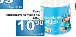 Jip Rewe kondenzované mléko 4% nabídka
