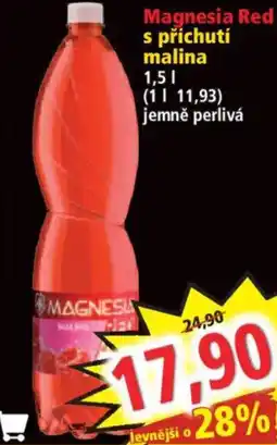 Norma Magnesia Red s příchutí malina nabídka